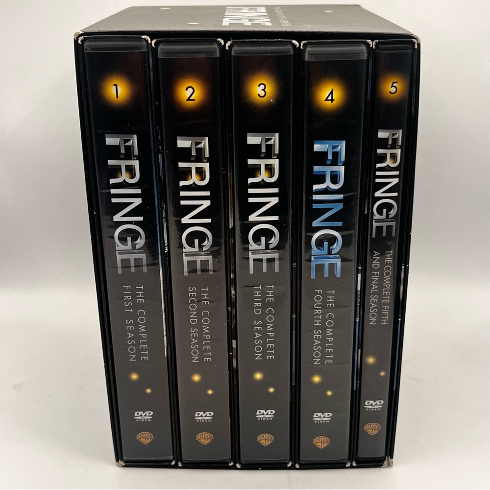 Fringe Studio Complete Series DVD Set - Black and Gold